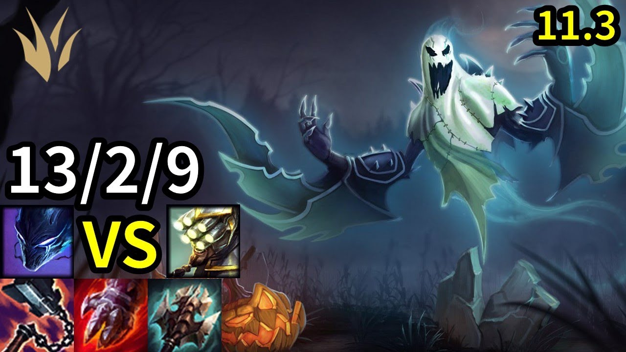 Nocturne Jungle vs Master Yi - EUW Grandmaster | Patch 11.3