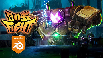 How I made this arcane style 3d animation in blender