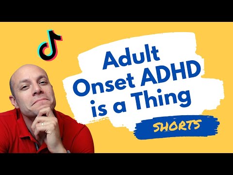 Adult Onset ADHD is a Thing! #shorts thumbnail