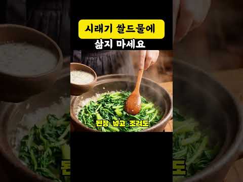 ❌쌀뜨물 금지❌ 질긴 시래기 사르르 녹는 지리산 할머니의 비법