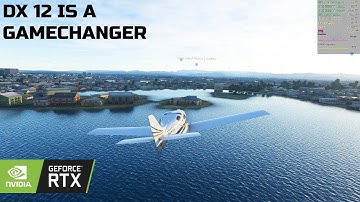 Microsoft Flight Simulator 2020 DX 12 is a game changer | Nvidia RTX 3060 ti