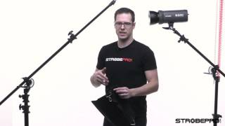 Light Stand Bisa Jadi Boom Arm 2 in 1 - Untuk Studio Foto Holder Lampu Flash Softbox Kamera