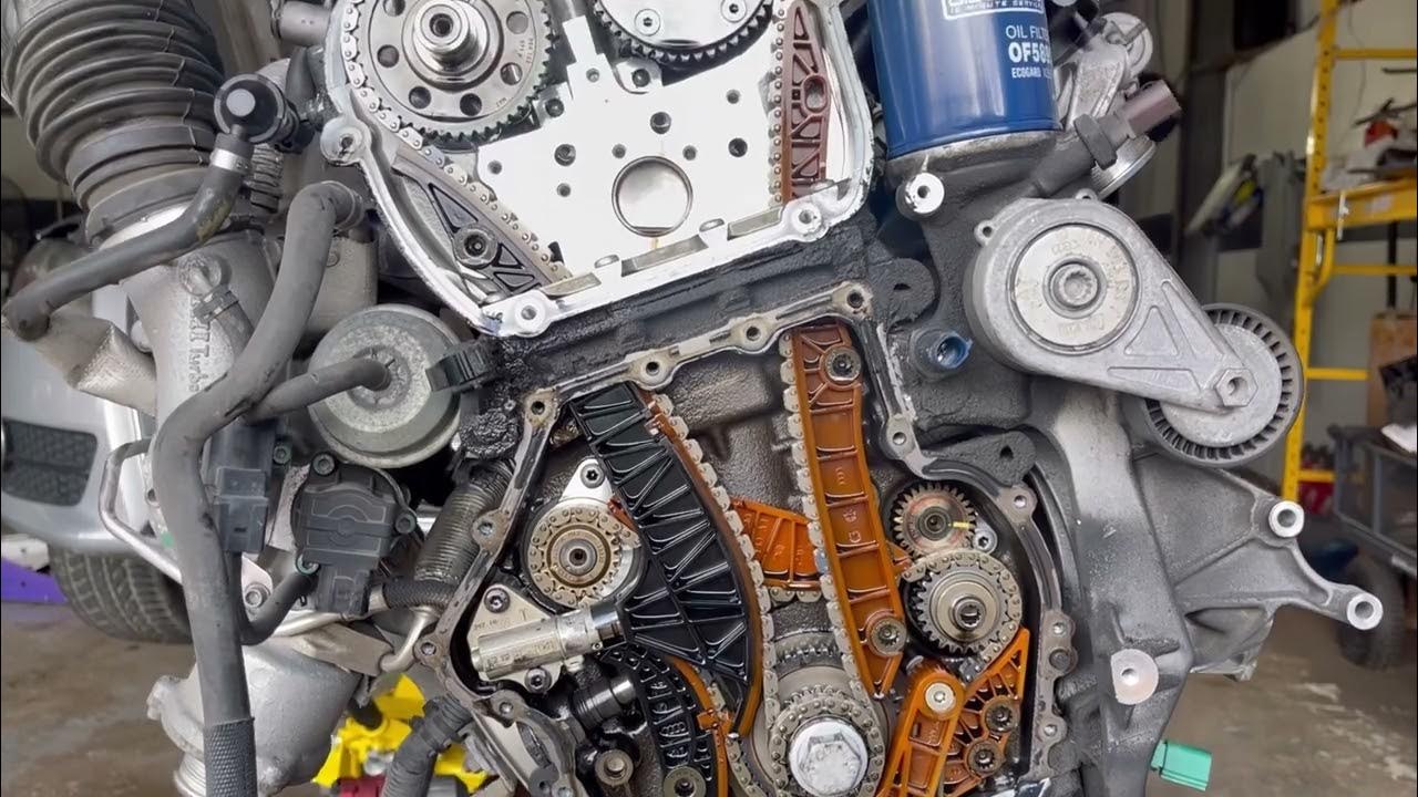 2.0t Audi tfsi timing chain stretch tensioner info mobile mechanic vw