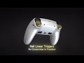 RGB Wireless Controller for Playstation5/PS5 Pro/Slim/PC,Dual Vibration