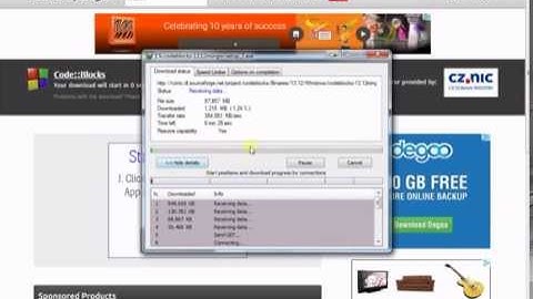 C Programming Tutorial - 1: How to install Code Blocks