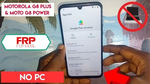Motorola G8 Plus (Xt2019, Xt2055)  Frp Bypass Android 10 &11|Moto G8 Power Lte Google Account Remove