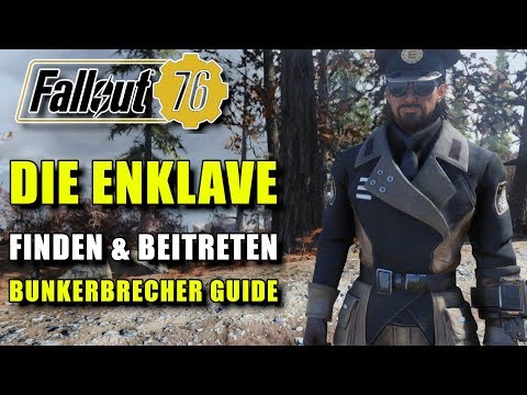 Video: Fallout 76-Enklave: So Treten Sie Der Enklave Bei, Indem Sie Bunker Buster An Der Stelle Der Verlassenen Mülldeponie Abschließen