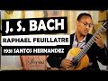 Raphaël Feuillâtre plays BACH - BWV 826 Partita No. 2 on a 1931 Santos Hernandez