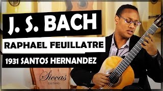 Raphaël Feuillâtre plays BACH - BWV 826 Partita No. 2 on a 1931 Santos Hernandez chords