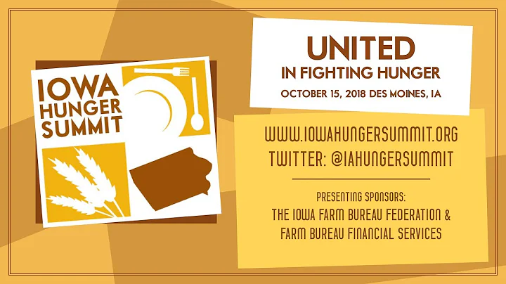 2018 Iowa Hunger Summit: The Economics of SNAP