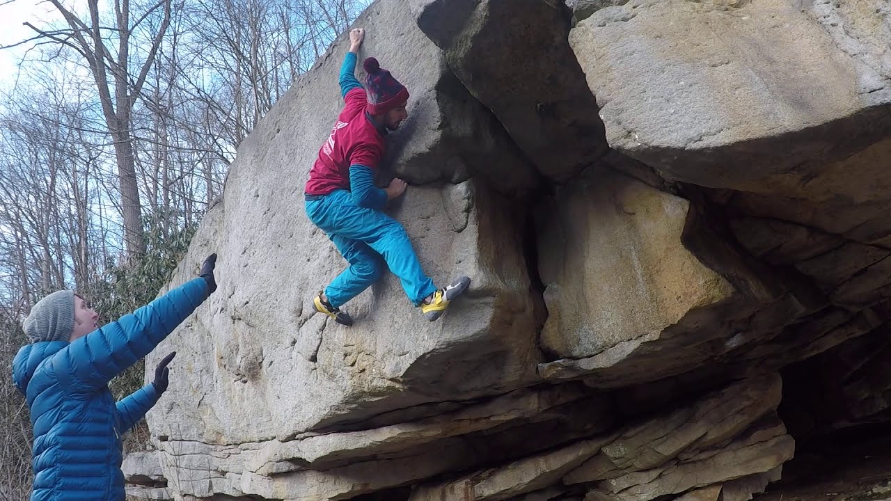 Rain Line variation (V5/6), Cheat Canyon WMA
