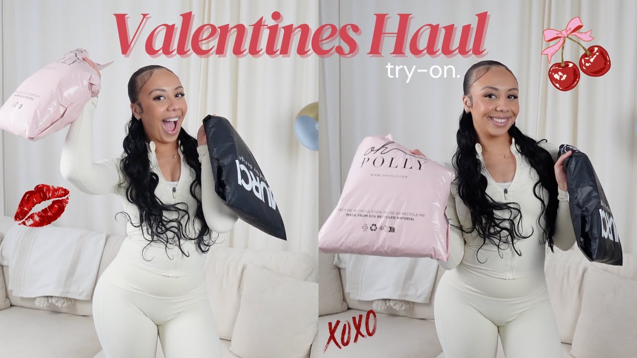 £300 VALENTINES TRY-ON HAUL🏹🌹🤍| oh polly & murci, outfits for date night, dresses + coords