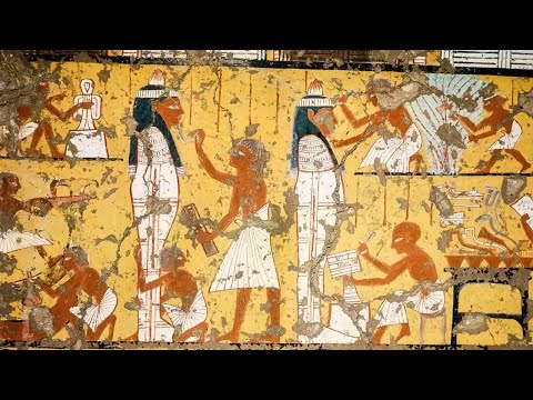 Ancient Egyptian Drawings and Paintings in tombs