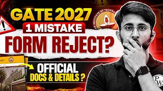 GATE 2027 Official Documents Required | GATE 2027 Registration Mistakes to Avoid | Complete Guide