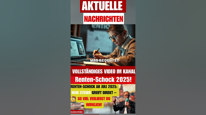 Renten-Schock ab Juli 2025: Neue Steuer greift direkt – So viel verlierst du wirklich!