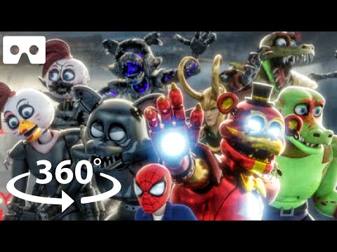 360° Video Five Nights at Freddy's Security Breach in VR 