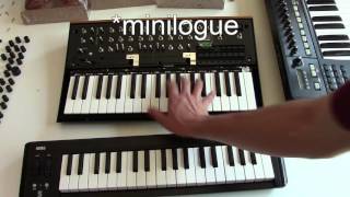 : Mini Keys vs Micro Keys | Korg Minilogue & Korg microKEY 37