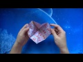 [Origami] How to make a cute hello kitty bow