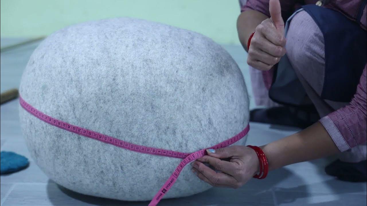 Crafting Handmade Felted Wool Cat Caves Home in Nepal YouTube