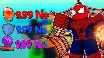 Trying to be the strongest in super power fighting simulator.