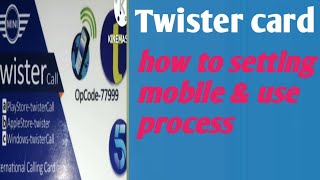 Twister international calling card / How to use twister international calling card. screenshot 2