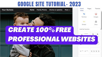 How to Create 100% Free Website on Google (Step-By-Step)
