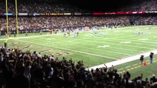 Cam Newton Getting Sacked