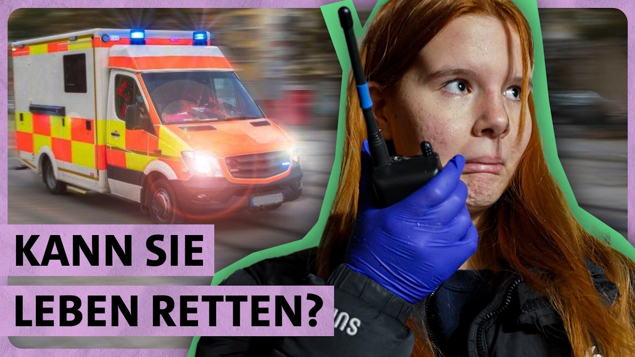 Notfalleinsatz im Rettungswagen! JobChallenge: Notfallsanitäter/-in | Ausbildung | ARD