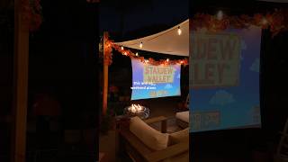 cozy gaming night outside🍂