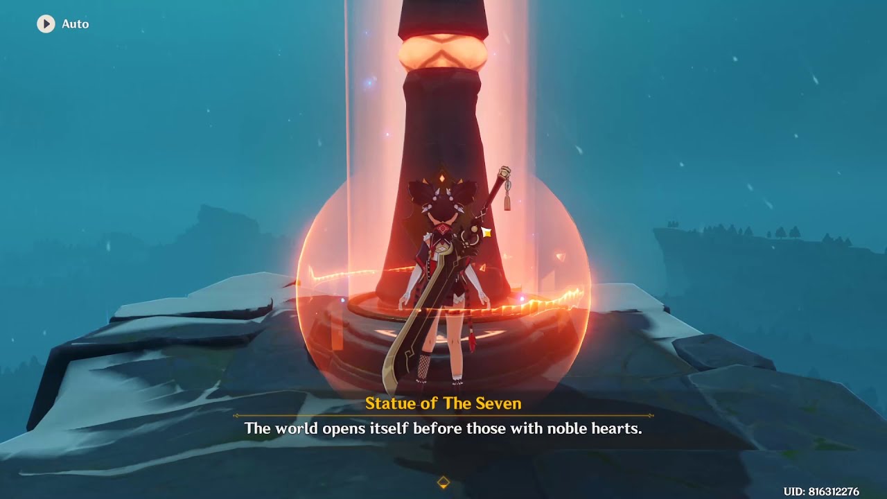 How to activate Dragonspine STATUE OF SEVEN Guide Genshin Impact 1.2