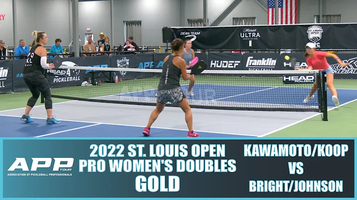2022 St. Louis Pickleball Open Pro Women's Doubles...