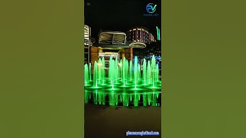 Sàn phun nước ánh sáng đèn led nghệ thuật #phunnuocnghethuat #sanphunnuoc #nhacnuoc #phongviet
