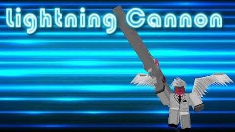 Roblox Lightning Cannon Script Showcase