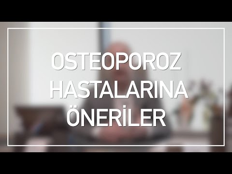 Osteoporoz Hastaları İçin Öneriler