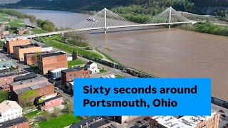 Drone views: sixty seconds around Portsmouth, Ohio by TheColumbusDispatch 352 views 3 weeks ago 1 minute, 2 seconds