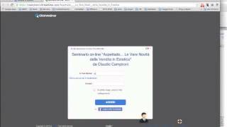 come registrarsi e partecipare ai webinar