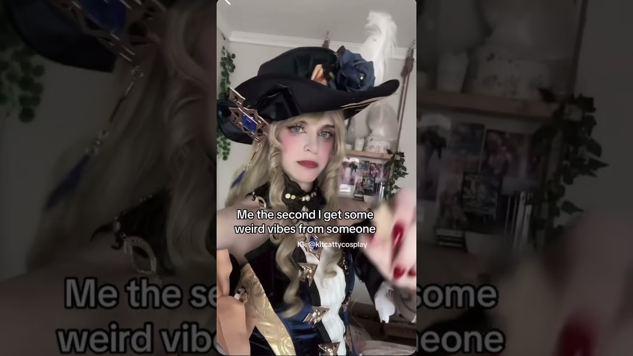 Negative energy? I’ll pass #cosplay #spirituality #navia #genshin #genshinimpact #gamer #gamergirl