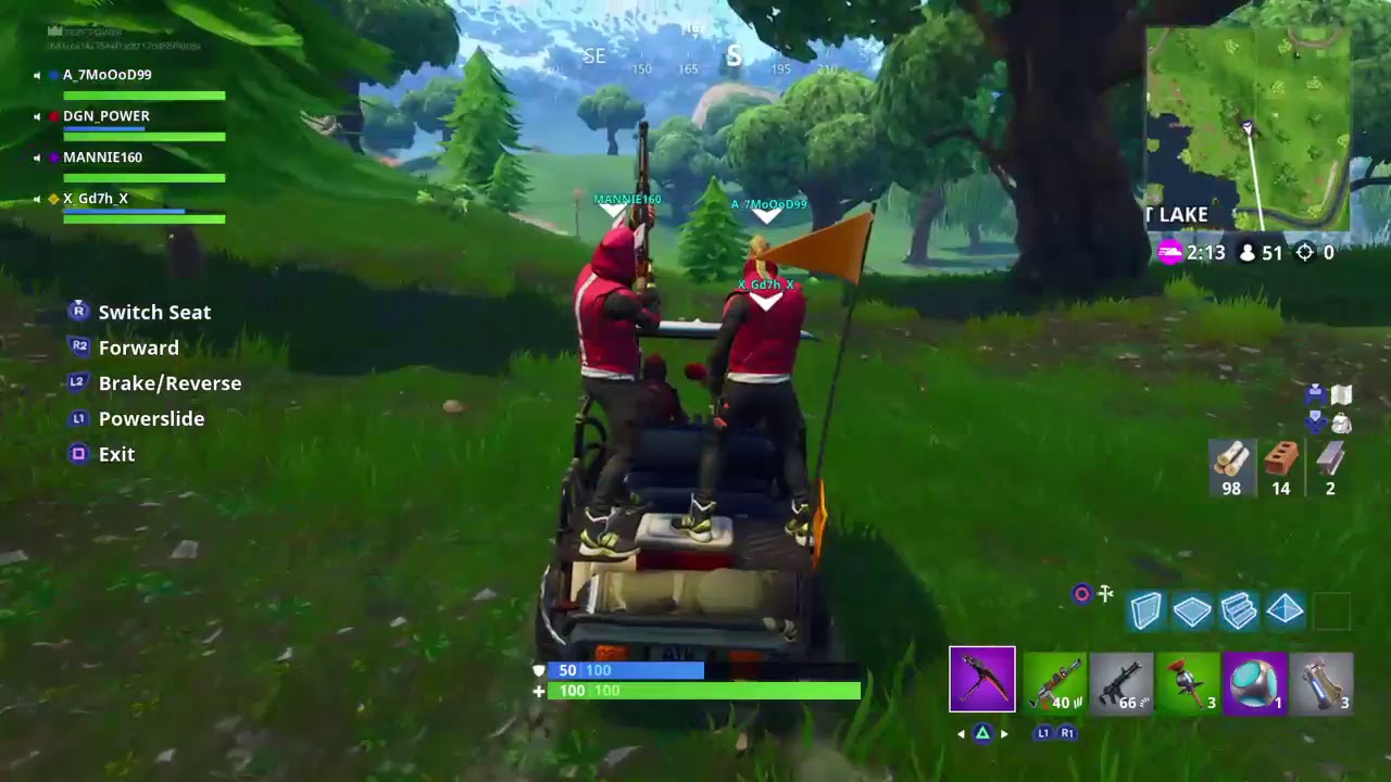 We live with the squad/ fortnite - YouTube