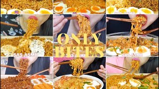 10 SAS-ASMR Noodle Compilation | Bites Only | Sleep Aid