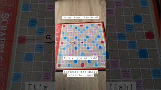 Do you know this Scrabble word?