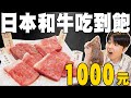 全日本最便宜! 日本黑毛和牛吃到飽只要1000元! CP值超高超爽...【全日本吃到飽調查團 ep.1】