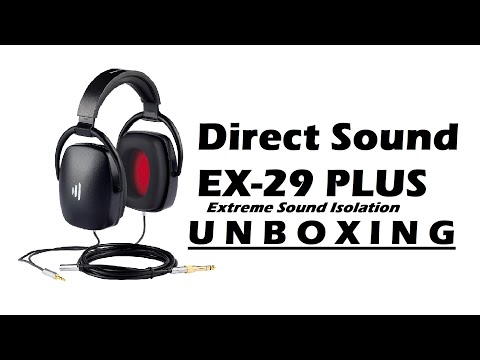 [Unboxing] Direct Sound EX-29 Plus Extreme Sound Isolation Headphones