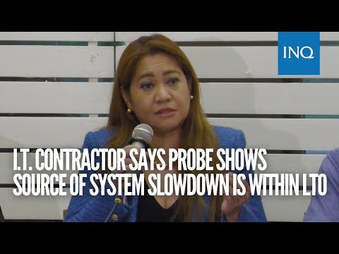 IT contractor says probe shows source of system slowdown is within LTO