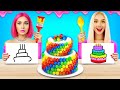 WHO DECORATES BETTER? Extreme Cake Decorating Challenge & Decorating Ideas by RATATA CHALLENGE