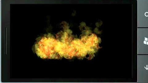 Trin for WP7: my XNA Particle system - Flames