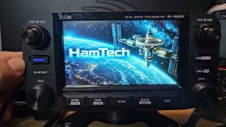 ID-5200 Boot Screen HamTech