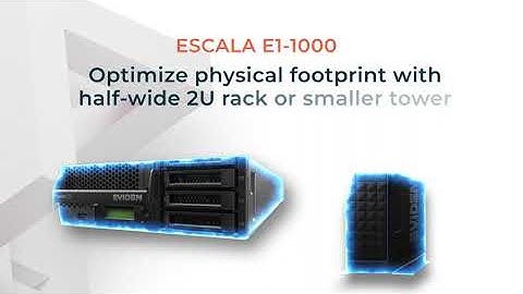 Escala E1-1000 product video