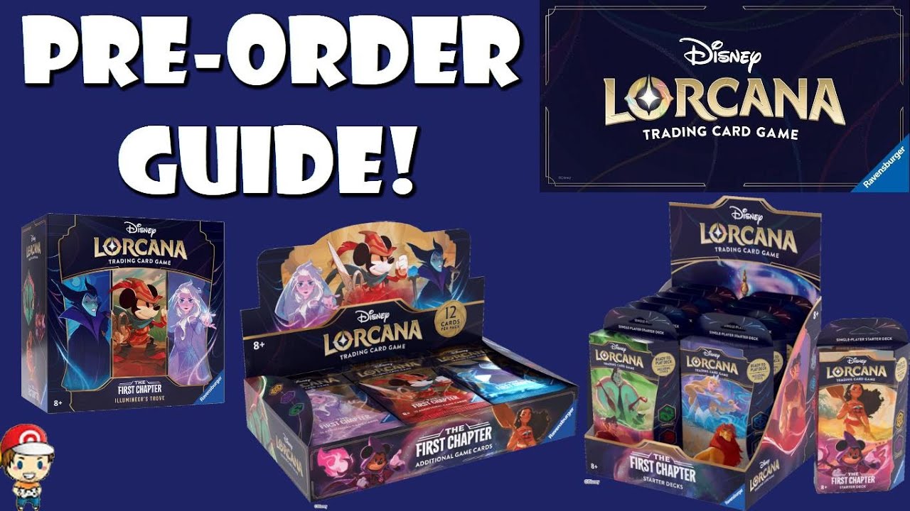 lorcana starter decks pre order Disney Lorcana Starter Deck Shimmering Skies Emerald & Steel