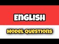 English.. model questions... Edu-click 👍👍