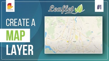 Leaflet JS Tutorial #1 || Create A Map Layer Using Leaflet || Leaflet Series Tutorials